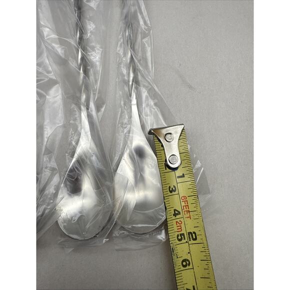 6 Pcs 15.7 In Cocktail Spoons, Stainless Steel Extra Long Bar Spoon Spiral Mixin - Picture 9 of 14